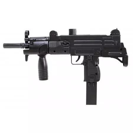 Pistolet Mitrailleur UZI Spring Noir - Saigo Defense - Noir