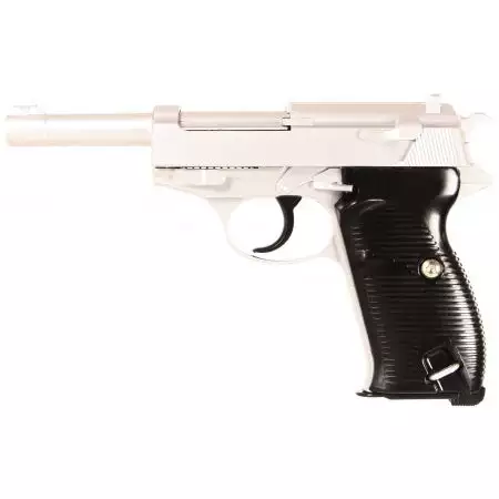 Pistolet P38 G21 Spring Full Metal Galaxy - Silver