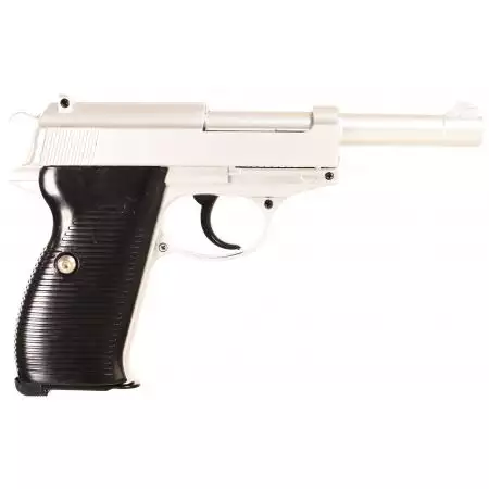Pistolet P38 G21 Spring Full Metal Galaxy - Silver