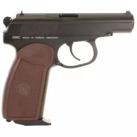 Pistolet PM Makarov Co2 Full Metal Blowback KWC- Noir