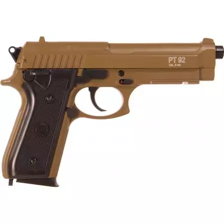 Pistolet PT92 AF Spring Cybergun - Tan