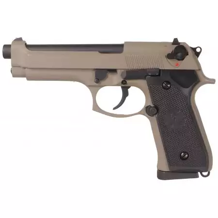 Pistolet Raven 92F Gaz GBB Nuprol - Tan