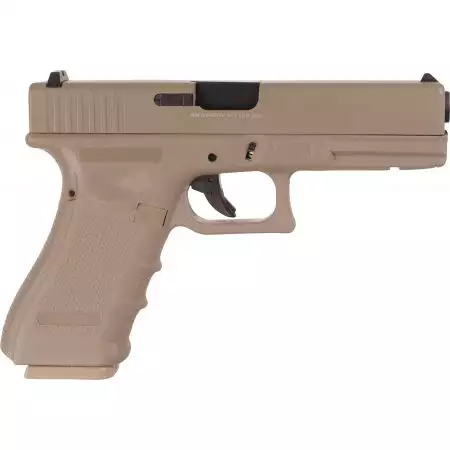 Pistolet Raven EU17 GBB Gaz Nuprol - Tan