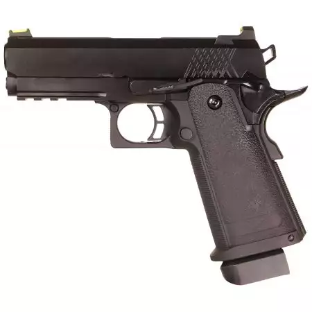 Pistolet Raven Hi-Capa 3.8 Pro GBB Gaz Nuprol - Noir