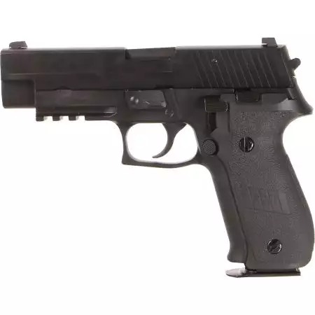 Pistolet Raven R226 Rail GBB Gaz Nuprol - Noir