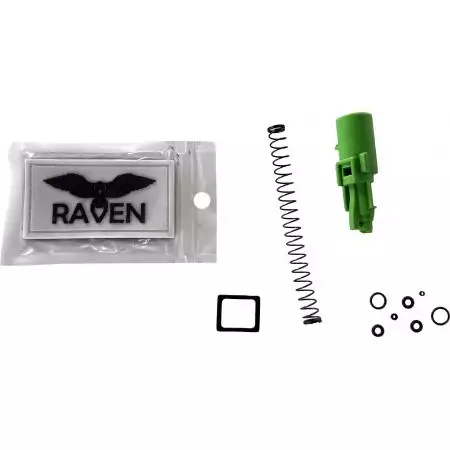 Pistolet Raven R9-4 Gaz GBB Nuprol - Noir