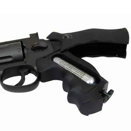 Pistolet Revolver Dan Wesson 6 Gris Co2 Full Metal - Bi-ton Gris