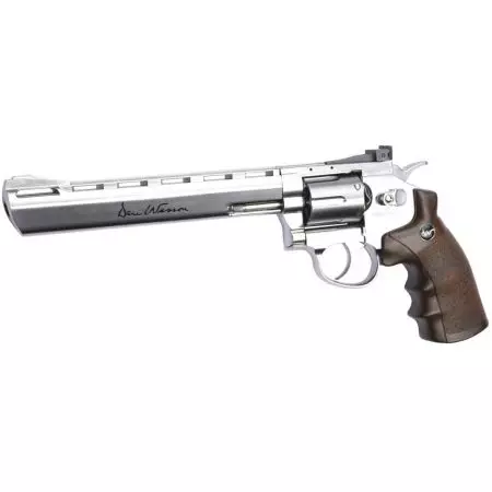 Pistolet Revolver Dan Wesson 8 Pouces Co2 - Silver