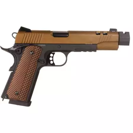 Pistolet Rudis V Custom Acta Non Verba Co2 GBB Secutor - Bronze