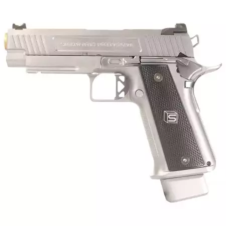 Pistolet Salient Arms 2011 DS 4.3 Co2 GBB EMG - Silver