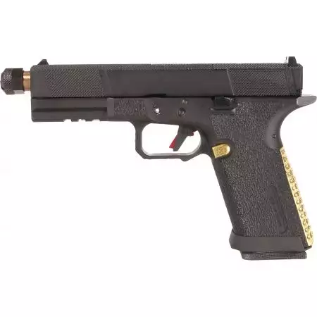 Pistolet Salient Arms SAI BLU Gaz GBB EMG Specna Arms - Bi-ton Gold