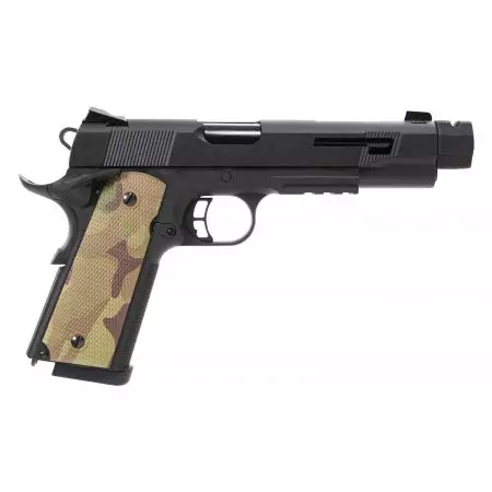 Pistolet Secutor 1911 Rudis VI Custom Co2 GBB - Multicam