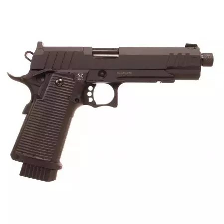 Pistolet Secutor Ludus VI Co2 GBB Full Metal - Noir