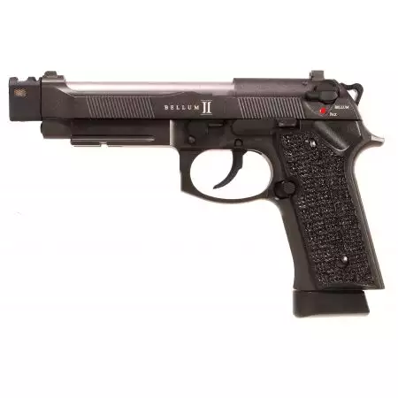 Pistolet Secutor M92 Bellum Custom II Co2 GBB Full Metal Noir - SAB0002C