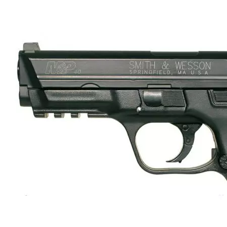 Pistolet Smith & Wesson Mp40 Co2 Avec Rail Cybergun - Noir