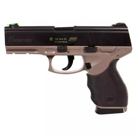 Pistolet Sport 106 DT Dual Tone Spring ASG - Noir & Tan