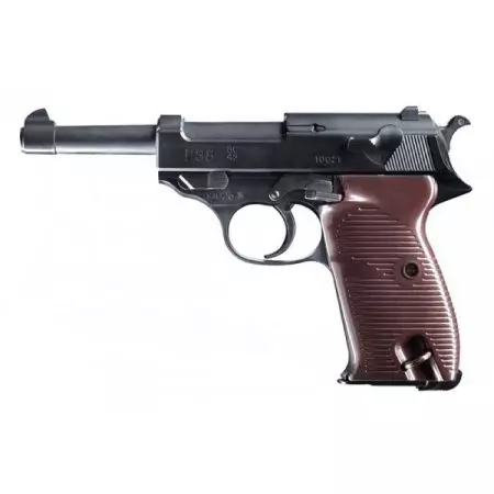 Pistolet Walther Pistol P38 Spring Metal & ABS - Noir