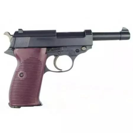 Pistolet Walther Pistol P38 Spring Metal & ABS - Noir