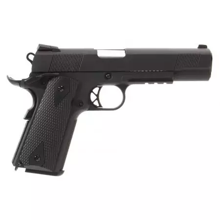 Pistolet WE Colt 1911 Kimber GBB Gaz Blowback Full Metal Noir - 500529