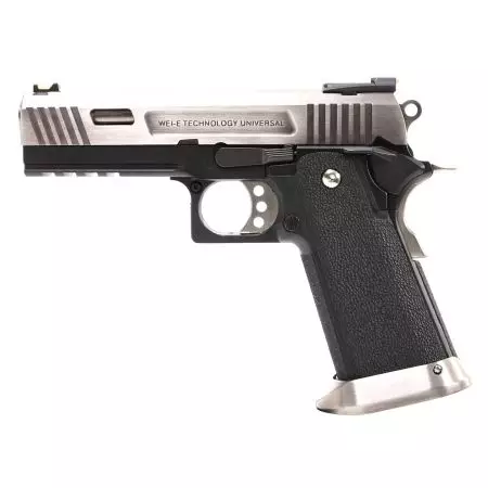 Pistolet WE Hi-Capa 4.3 Allosaurus GBB Gaz Blowback - Silver