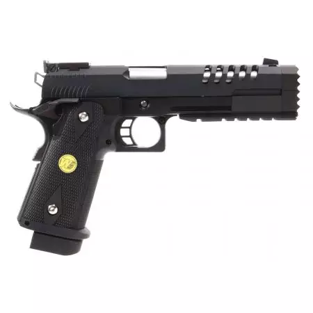 Pistolet WE Hi-Capa 5.2 version K GBB Gaz Blowback - Noir