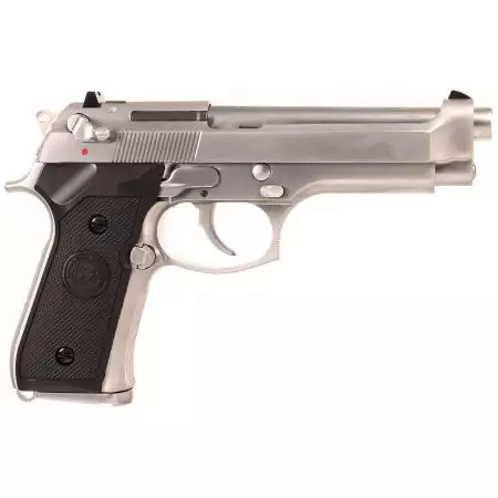 Pistolet WE M92 Gaz GBB Blowback Full Metal - Silver