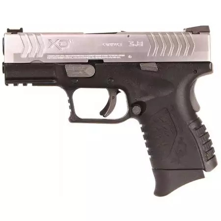 Pistolet XDM 3.8 Gaz GBB Blowback WE - Silver