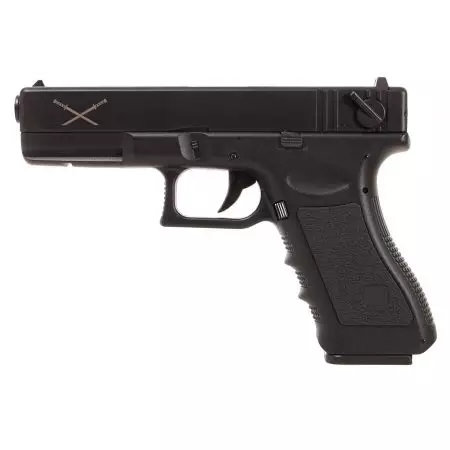 Pistolet Yakuza G18 LiPO AEP Saigo Defense - Noir