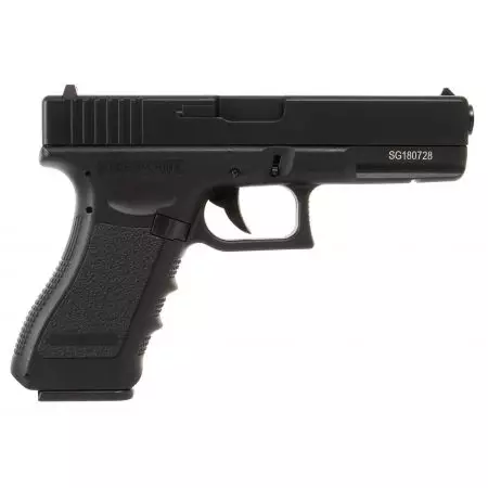 Pistolet Yakuza G18 LiPO AEP Saigo Defense - Noir