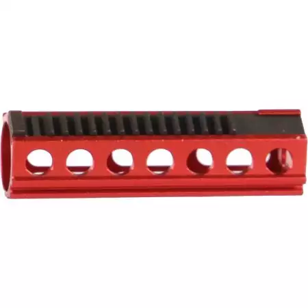 Piston 14 Dents All&eacute;g&eacute; - Aluminium CNC - AEG - SHS - Rouge