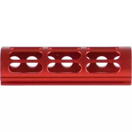 Piston 14 Dents All&eacute;g&eacute; - Aluminium CNC - AEG - SHS - Rouge