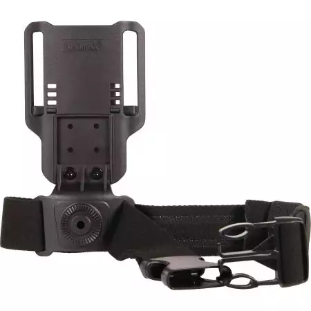 Plaque de Cuisse pour Holster Rigide Amomax - Noir