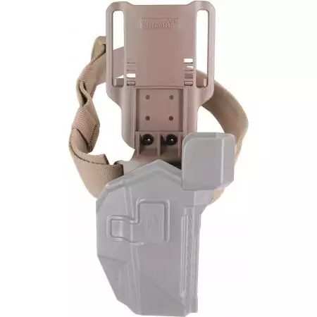 Plaque de cuisse pour Holster Rigide Amomax - Tan