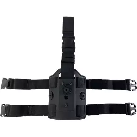 Plaque de Cuisse pour Holster Rigide WoSport - Noir