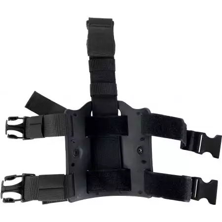 Plaque de Cuisse pour Holster Rigide WoSport - Noir