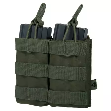 Poche Molle Double Porte Chargeurs M4 Olive - Delta Tactics