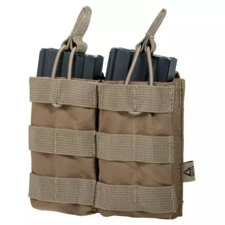 Poche Molle Double Porte Chargeurs M4 Tan - Delta Tactics