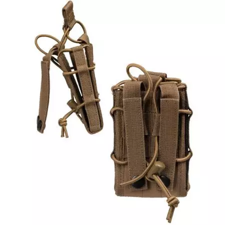 Poche Molle Simple Porte Chargeur Open Top Universelle Coyote - Miltec