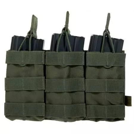 Poche Molle Triple Porte Chargeurs M4 Olive - Delta Tactics