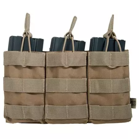 Poche Molle Triple Porte Chargeurs M4 Tan - Delta Tactics