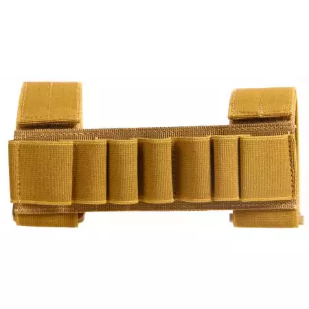 Poche Porte cartouche x7 pour Crosse Fusil à Pompe Swiss Arms - Tan
