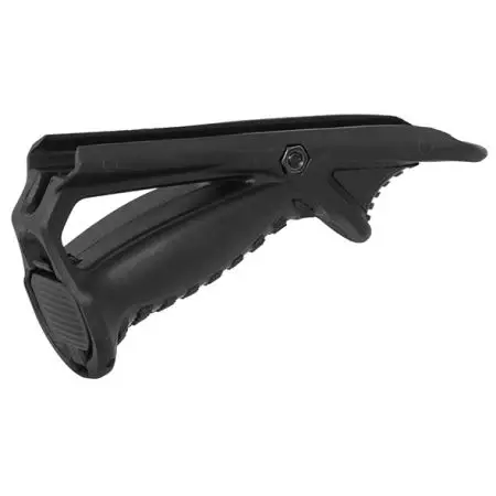 Poign&eacute;e Angulaire Grip Tactique Ergonomique Polym&egrave;re Battle Axe - Noir