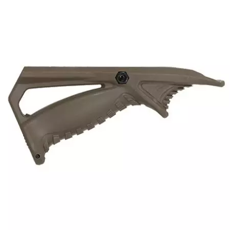 Poign&eacute;e Angulaire Grip Tactique Ergonomique Polym&egrave;re Battle Axe - Tan