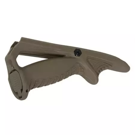 Poign&eacute;e Angulaire Grip Tactique Ergonomique Polym&egrave;re Battle Axe - Tan