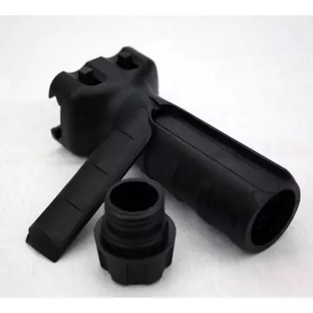 Poign&eacute;e Verticale Grip Avec Emplacement Switch Swiss Arms - Noir