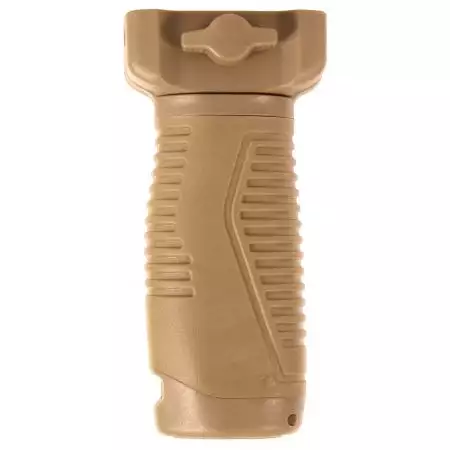 Poign&eacute;e Verticale Grip Tactique avec Compartiment - Tan