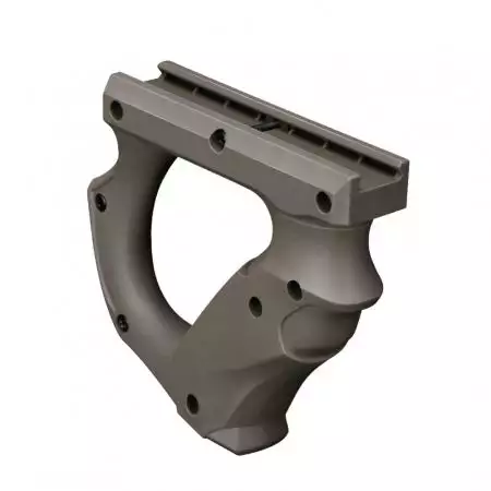Poign&eacute;e Verticale Grip Tactique WoSport - Tan