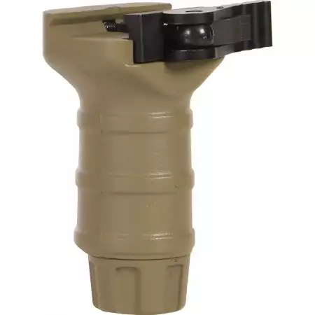 Poign&eacute;e Verticale QD Mini Grip Picatinny BattleAxe - Tan