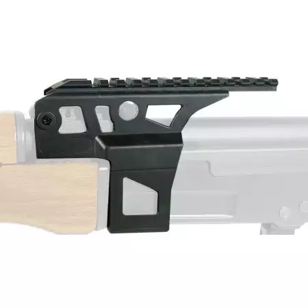 Rail de Montage Lateral pour Replique Type AK Cyma - Noir