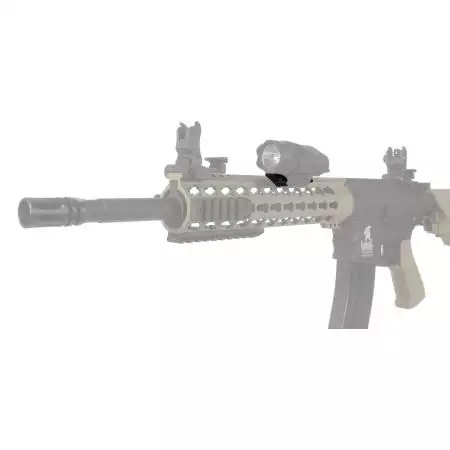Rail D&eacute;port&eacute; 45&deg; Picatinny JS Tactical - Noir